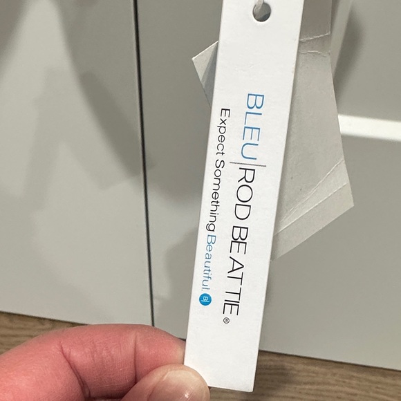 Bleu Rod Beattie Black and Cream Leaf Bikini Top - Picture 3 of 4